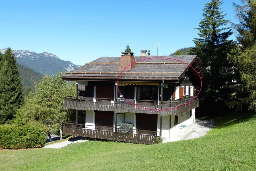 Skiverleih Wohnung 3 Mezzanine Zimmer 6 Leute (AUTAN3) - Résidence Autan - La Clusaz - Draußen im Sommer