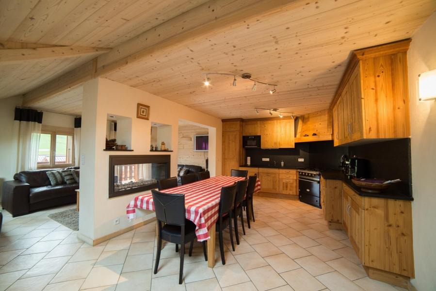 Vacances en montagne Appartement duplex 5 pièces 10 personnes - Résidence Azalées - Les Gets - Séjour