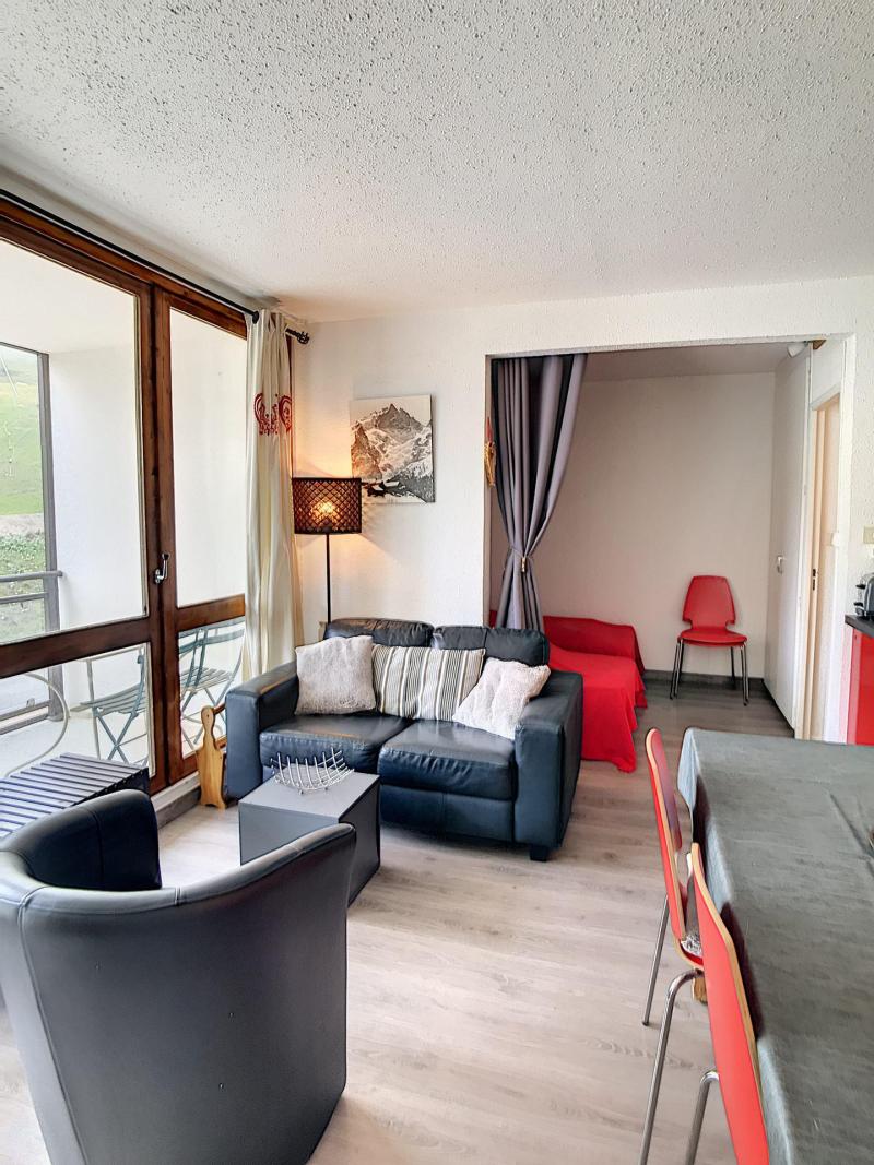 Wakacje w górach Apartament 3 pokojowy z alkową 6 osób (105) - Résidence Baikonour - Le Corbier - Pokój gościnny