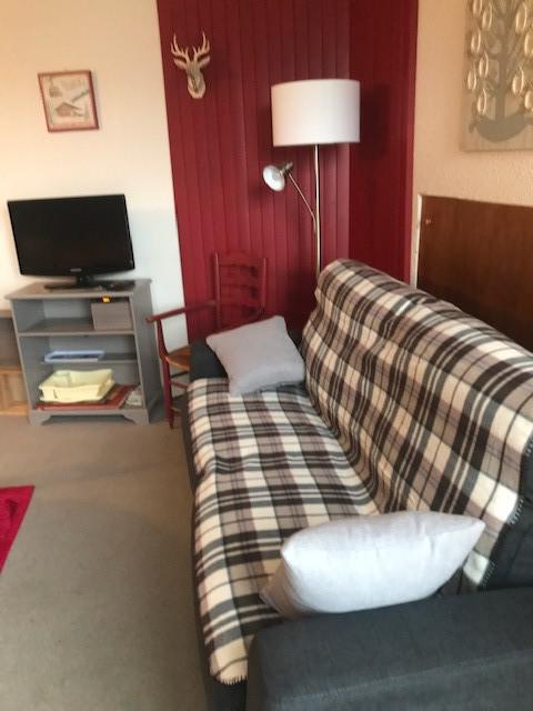 Vakantie in de bergen Appartement 2 kamers 6 personen (0810) - Résidence Baikonour - Le Corbier - Woonkamer