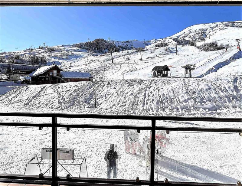 Vacaciones en montaña Estudio para 5 personas (0104) - Résidence Baikonour - Le Corbier - Balcón