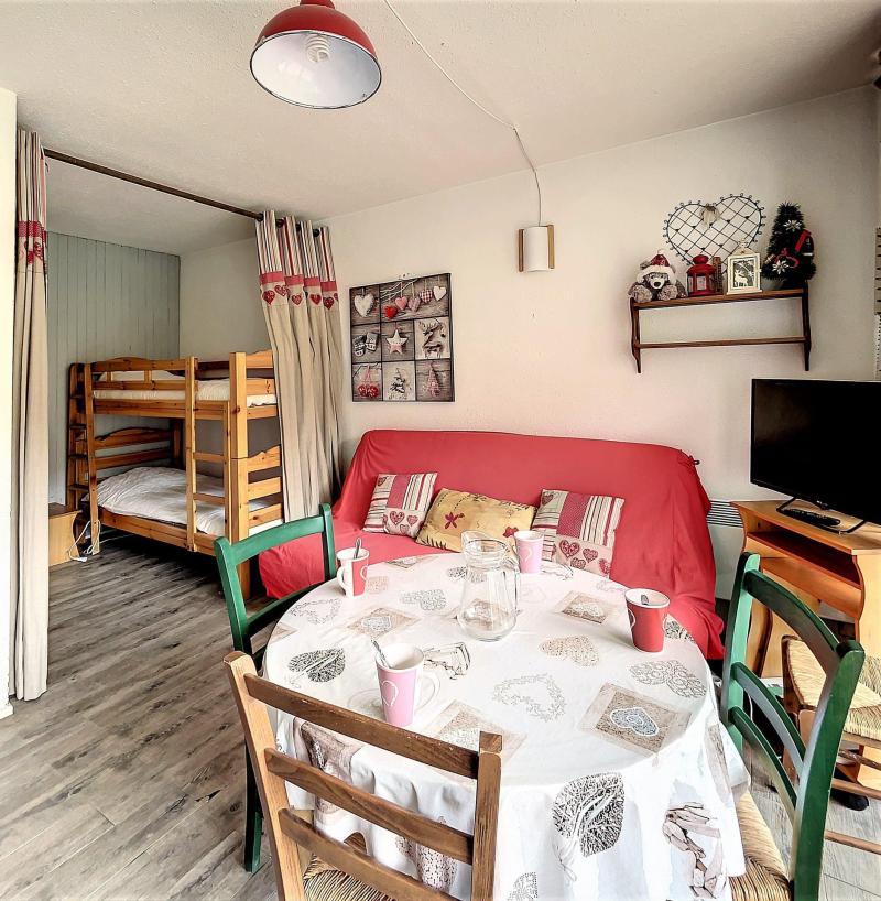 Vakantie in de bergen Studio 4 personen (0803) - Résidence Baikonour - Le Corbier - Woonkamer