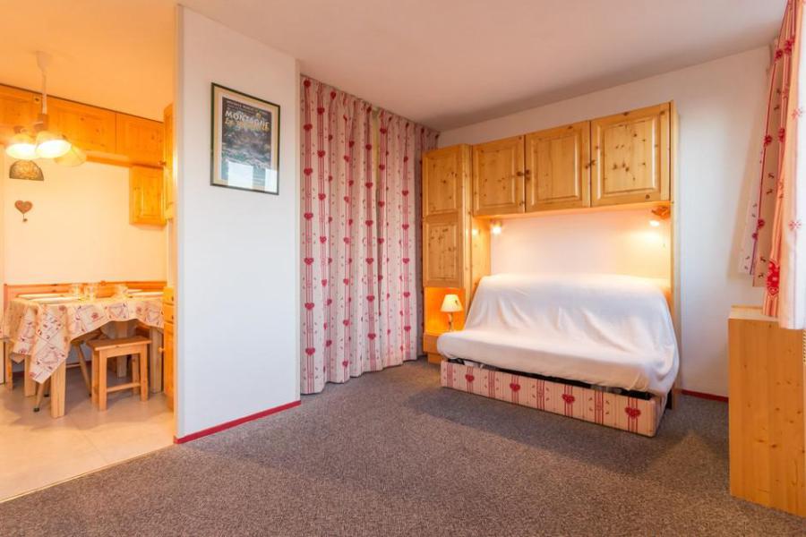 Urlaub in den Bergen Studio Schlafnische 5 Personen (0601) - Résidence Baikonour - Le Corbier - Wohnzimmer