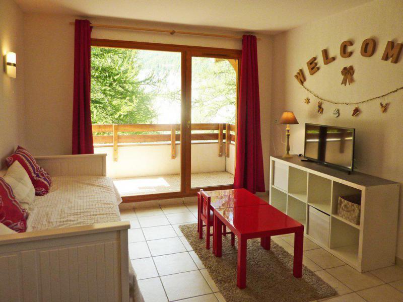 Urlaub in den Bergen 2-Zimmer-Appartment für 4 Personen (500) - Résidence Balcon des Airelles - Les Orres - Wohnzimmer