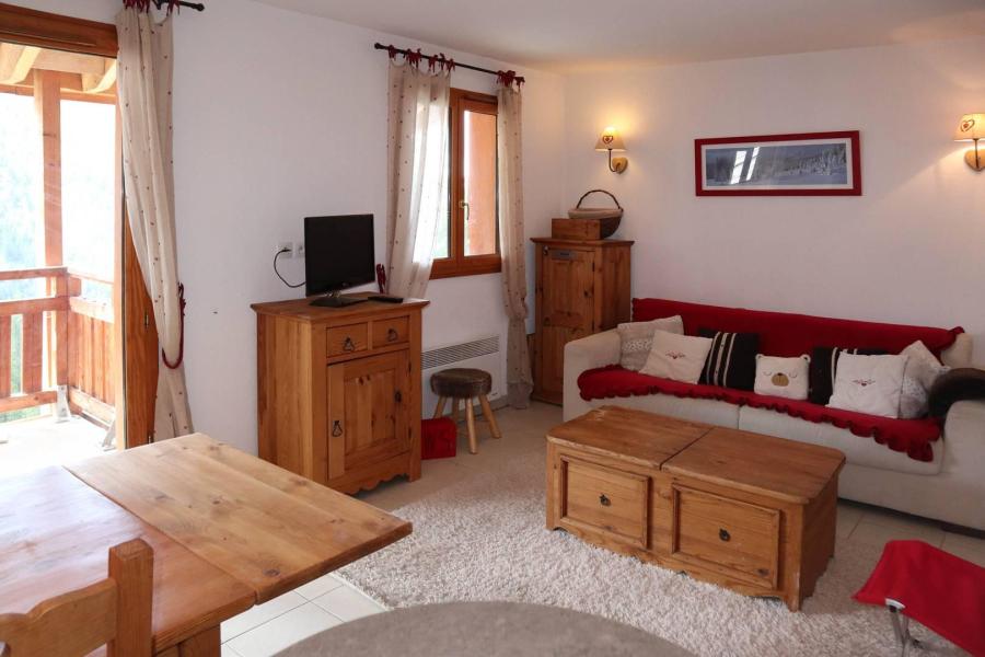 Holiday in mountain resort 4 room duplex apartment 7 people (506) - Résidence Balcon des Airelles - Les Orres - Living room