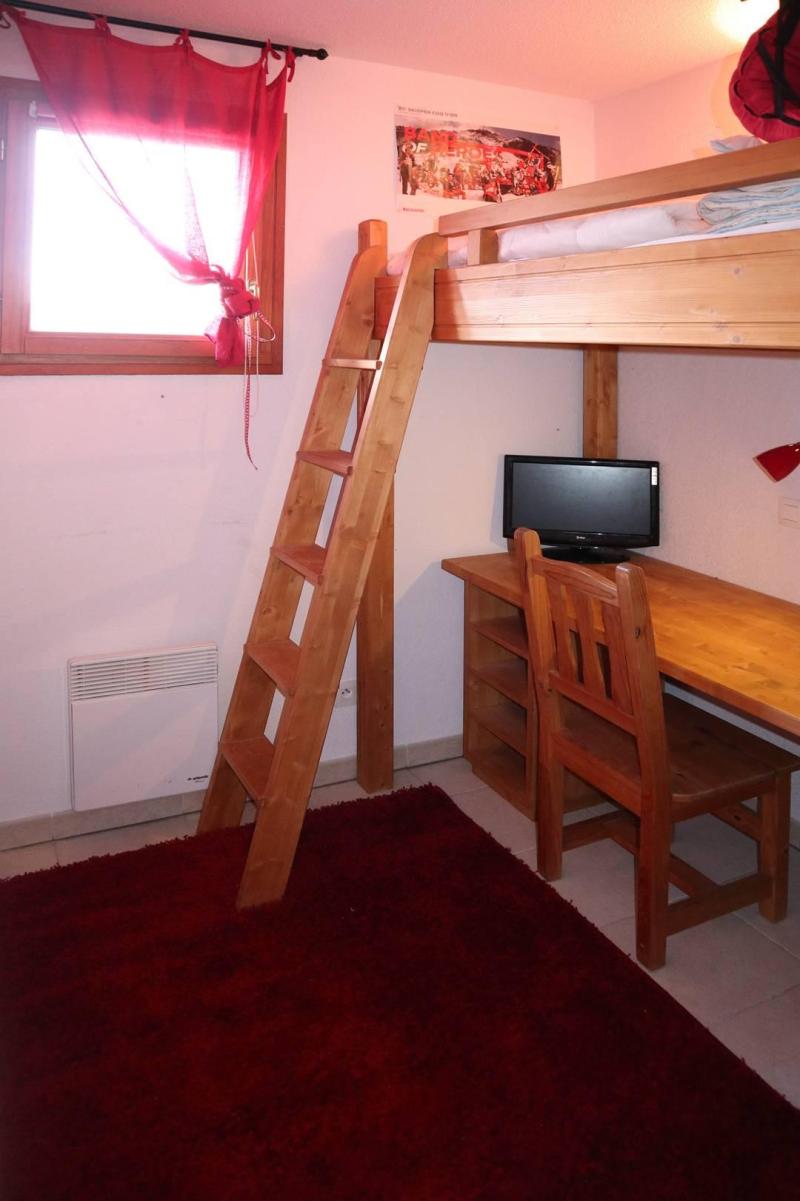 Urlaub in den Bergen 4 Zimmer Maisonettewohnung für 7 Personen (506) - Résidence Balcon des Airelles - Les Orres - Einfaches Mezzanine Bett
