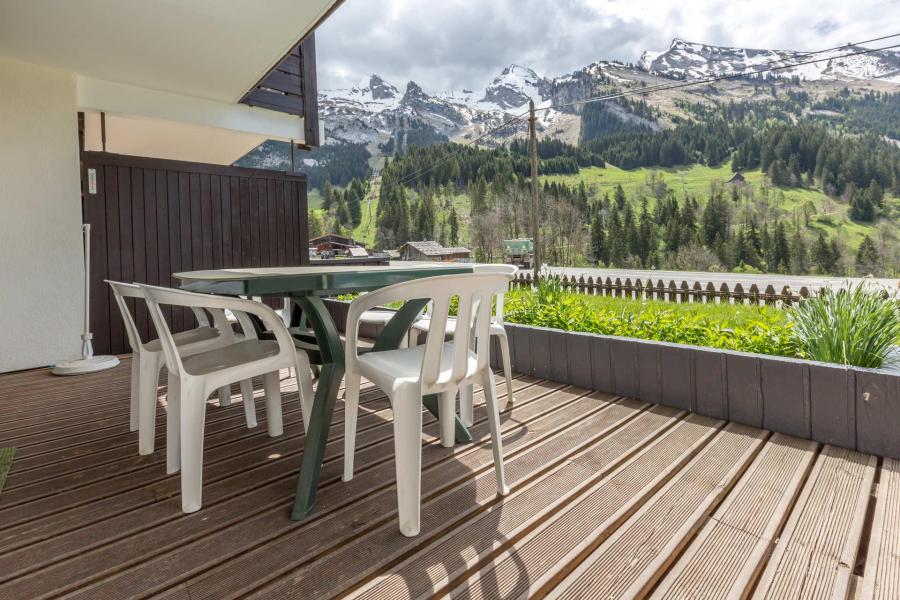 Wakacje w górach Apartament 3 pokojowy kabina 6 osób (BALM02) - Résidence Balme I - La Clusaz - Taras