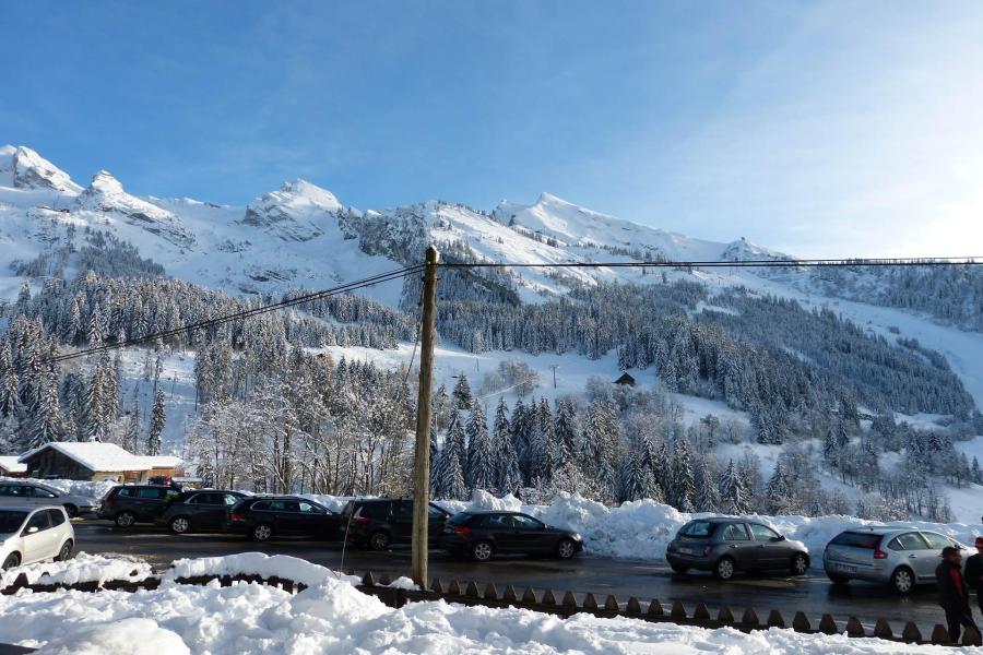 Vakantie in de bergen Appartement 3 kabine kamers 6 personen (BALM02) - Résidence Balme I - La Clusaz - Terras