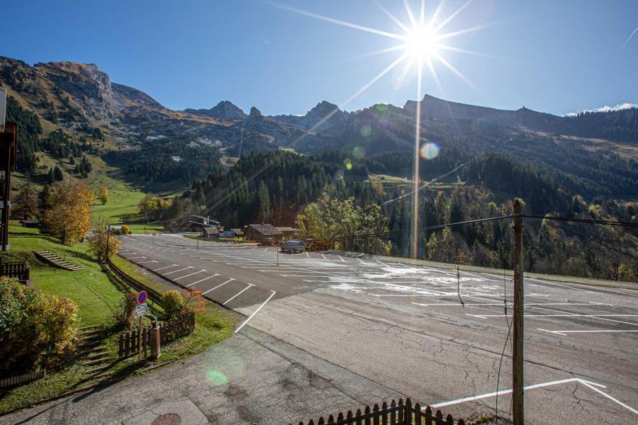 Vacaciones en montaña Estudio -espacio montaña- para 6 personas (BALM06) - Résidence Balme I - La Clusaz - Balcón