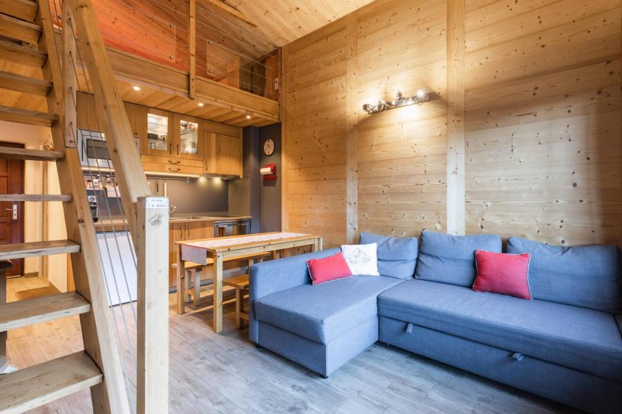 Urlaub in den Bergen Wohnung 3 Zimmer Kabine mezzanine 6 Personnen (BALM08) - Résidence Balme I - La Clusaz - Wohnzimmer