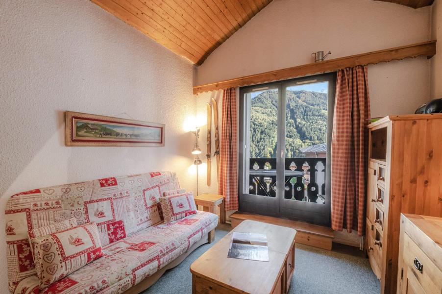 Vacanze in montagna Monolocale con mezzanino per 4 persone (La Poya) - Résidence Bâtiment B - Chamonix - Soggiorno