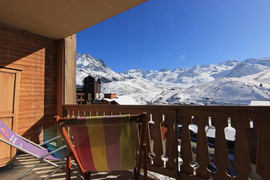 Urlaub in den Bergen 3-Zimmer-Appartment für 6 Personen (7) - Résidence Beau Soleil - Val Thorens - Terrasse