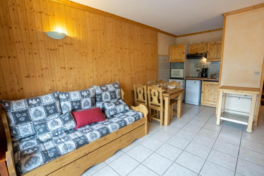 Vakantie in de bergen Appartement 2 kamers 4 personen (4) - Résidence Beau Soleil - Val Thorens - Woonkamer