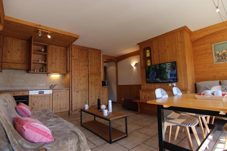 Vakantie in de bergen Appartement 3 kamers 6 personen (10) - Résidence Beau Soleil - Val Thorens - Woonkamer