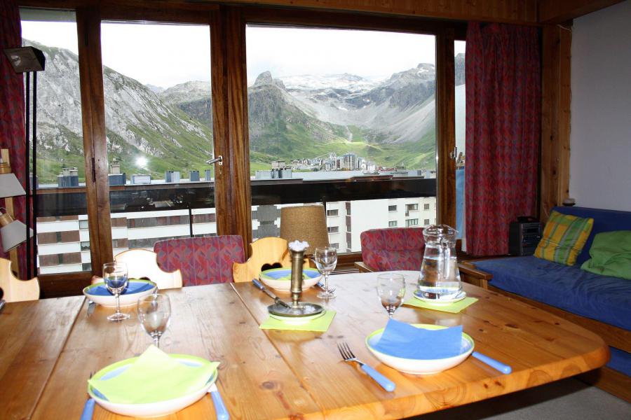 Vakantie in de bergen Appartement 2 kamers bergnis 6 personen (931CL) - Résidence Bec Rouge - Tignes - Woonkamer