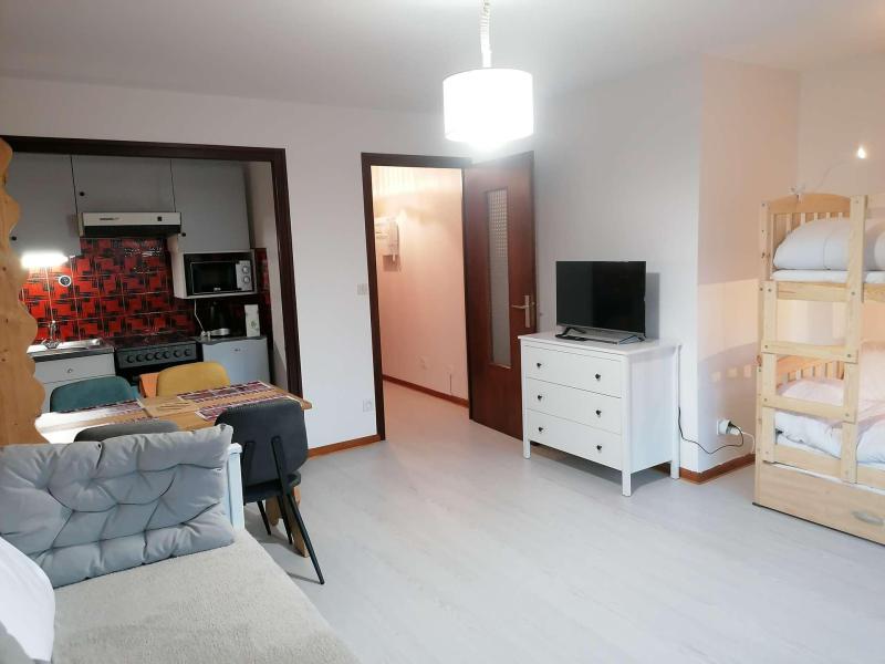 Vakantie in de bergen Studio 4 personen (160-21) - Résidence Bel Alp 1 - Le Grand Bornand - Woonkamer