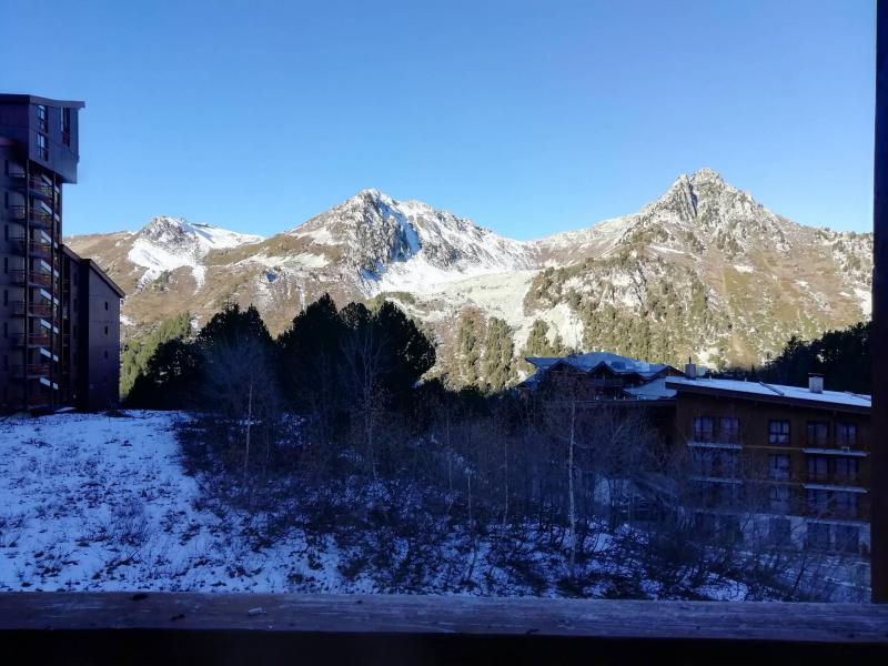 Vacanze in montagna Studio con alcova per 4 persone (403) - Résidence Bel Aval - Les Arcs - Terrazza