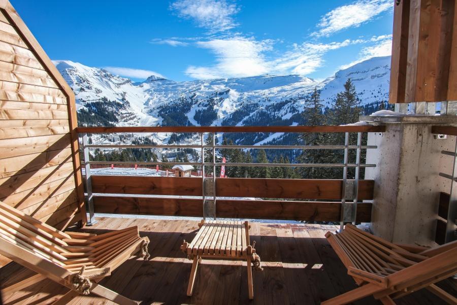 Vacances en montagne Residence Belambra Club Panorama - Flaine - Balcon