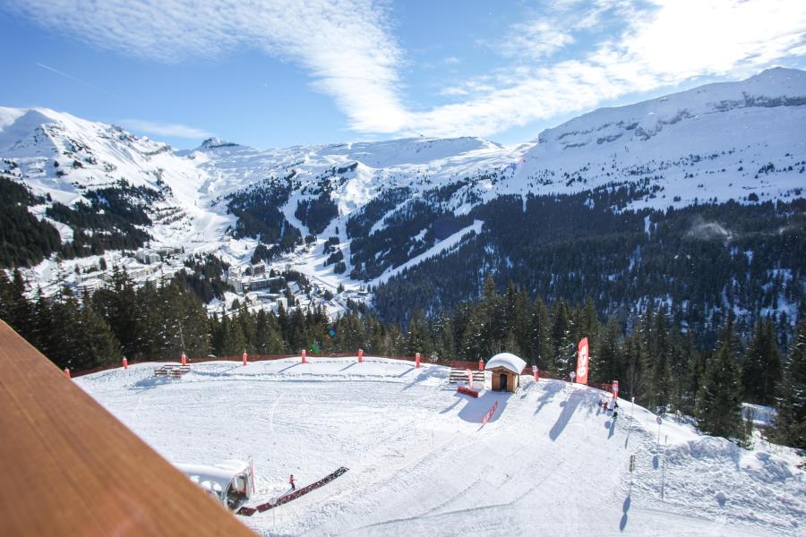 Vacaciones en montaña Residence Belambra Club Panorama - Flaine - Balcón