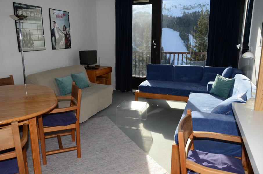 Vakantie in de bergen Appartement 2 kamers 6 personen (32) - Résidence Bélier - Flaine - Woonkamer