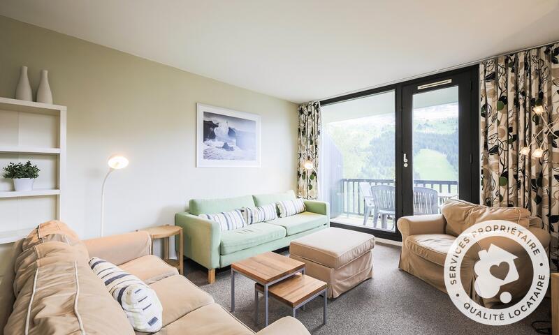 Vacances en montagne Appartement 3 pièces 8 personnes (Sélection 72m²-2) - Résidence Bélier - Maeva Home - Flaine - Séjour