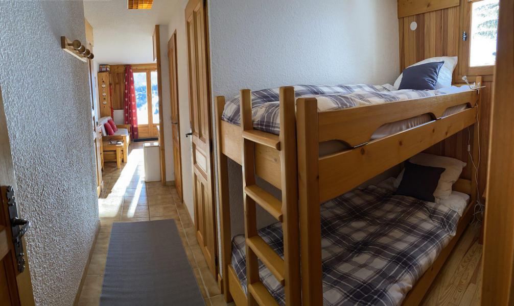 Vacaciones en montaña Apartamento 2 piezas para 5 personas (01) - Résidence Bellevue - Les Saisies - Camas literas