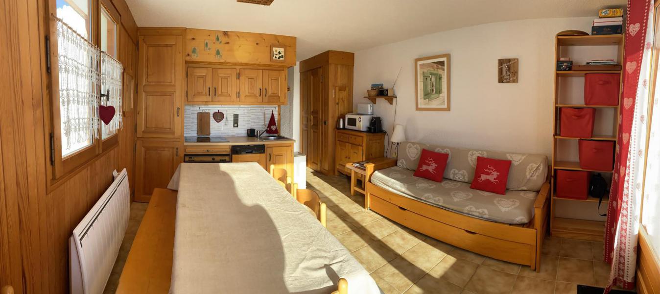 Vacanze in montagna Appartamento 2 stanze per 5 persone (01) - Résidence Bellevue - Les Saisies - Dormeuse