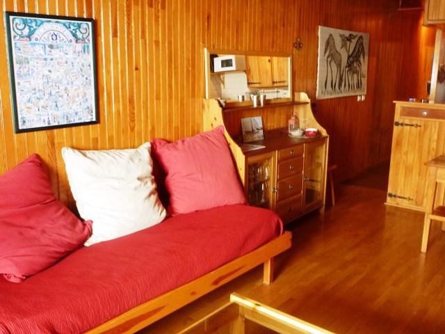 Vakantie in de bergen Appartement 3 kamers 8 personen (DEVILLIER) - Résidence Bellevue E - Orcières Merlette 1850 - Woonkamer