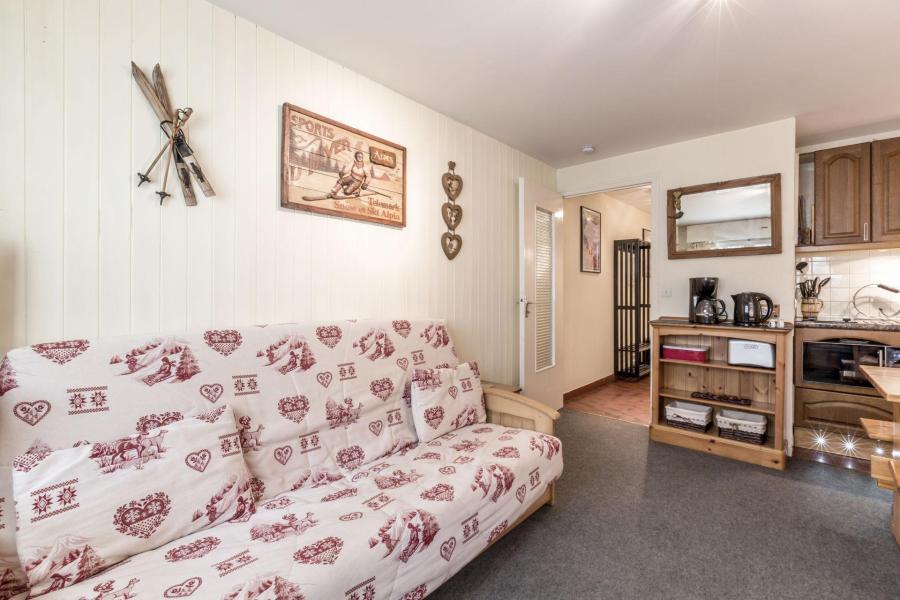 Vakantie in de bergen Studio 2 personen (BELM05) - Résidence Belmont - La Clusaz - Woonkamer