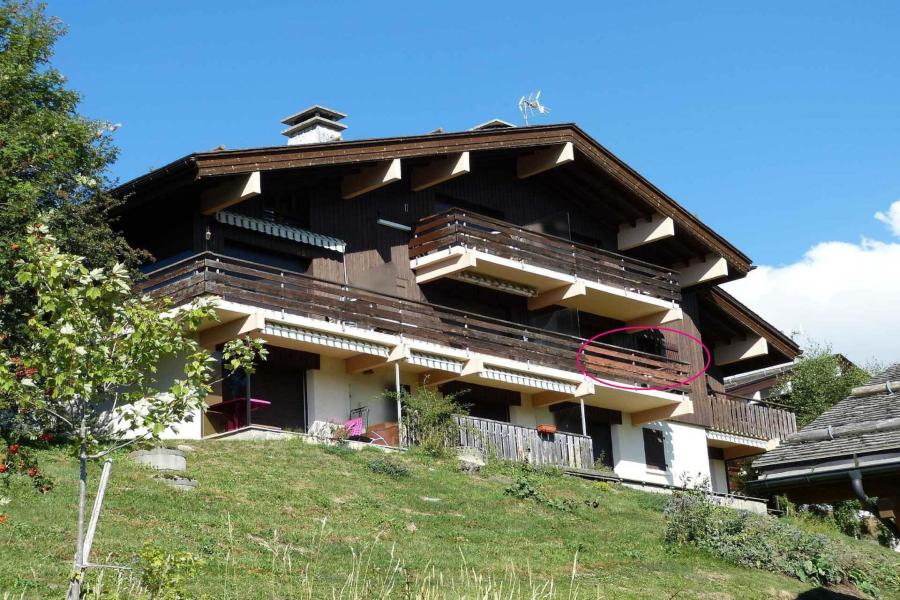 Urlaub in den Bergen 2-Zimmer-Berghütte für 6 Personen (BEL631) - Résidence Belvedere 2 - La Clusaz - Draußen im Sommer