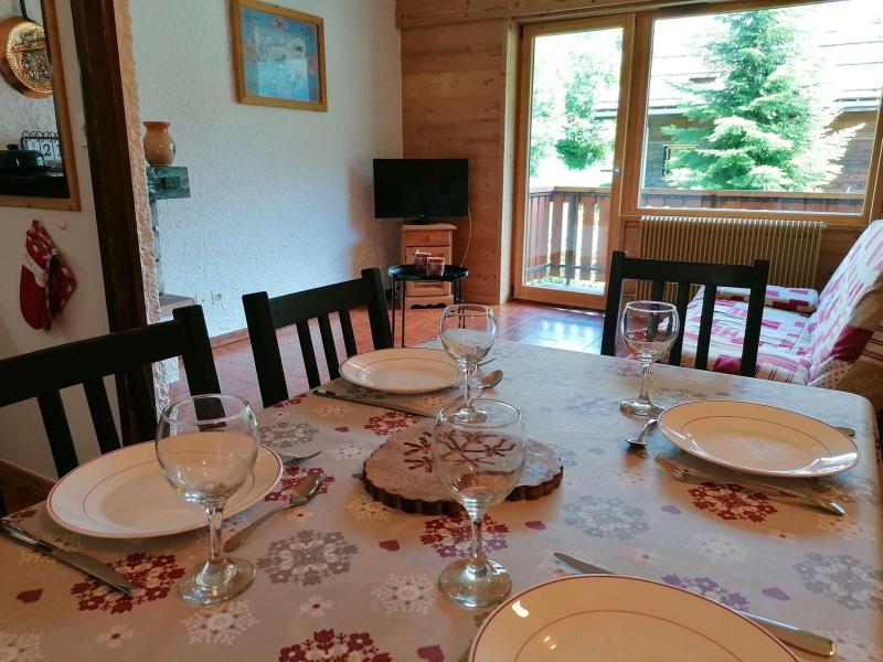 Vacaciones en montaña Apartamento 2 piezas para 4 personas (190-1L) - Résidence Belvédère - Le Grand Bornand - Estancia