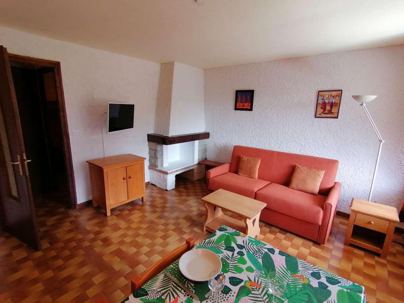 Vakantie in de bergen Appartement 2 kamers 4 personen (190-1k) - Résidence Belvédère - Le Grand Bornand - Woonkamer
