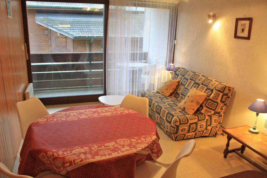 Holiday in mountain resort 2 room apartment 5 people (B44) - Résidence Benevy - Les Gets - Living room