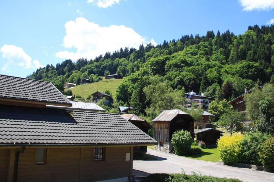 Rent in ski resort 2 room apartment 5 people (B44) - Résidence Benevy - Les Gets - Summer outside