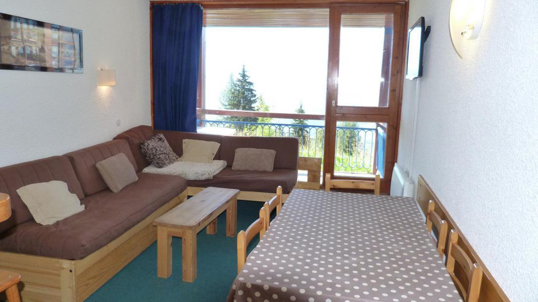 Vakantie in de bergen Appartement 2 kamers 5 personen (006) - Résidence Bequi-Rouge - Les Arcs - Woonkamer