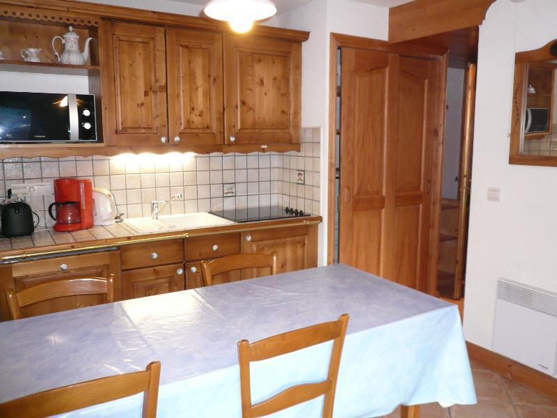Urlaub in den Bergen 3-Zimmer-Appartment für 4 Personen (6D R) - Résidence Bergerie des 3 Vallées D - Méribel - Küche