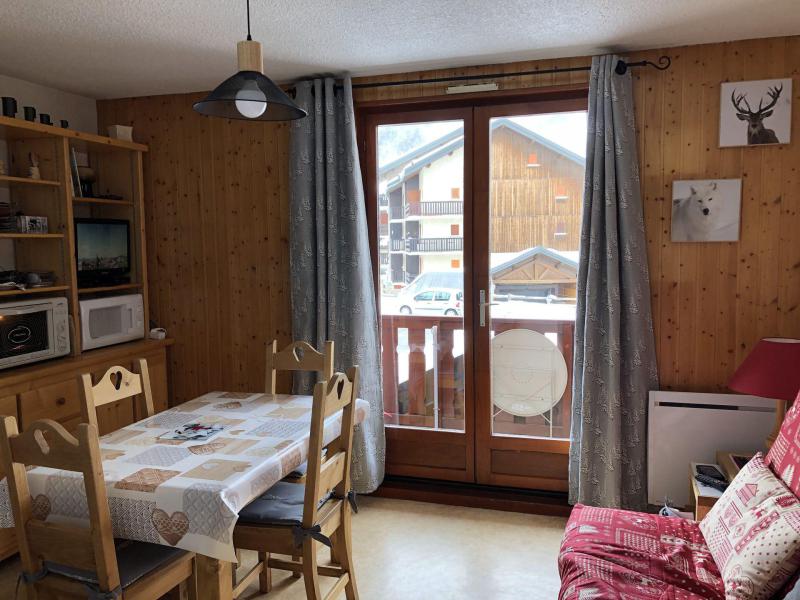 Vakantie in de bergen Studio cabine 4 personen (56) - Résidence Bételgeuse - Valloire - Woonkamer