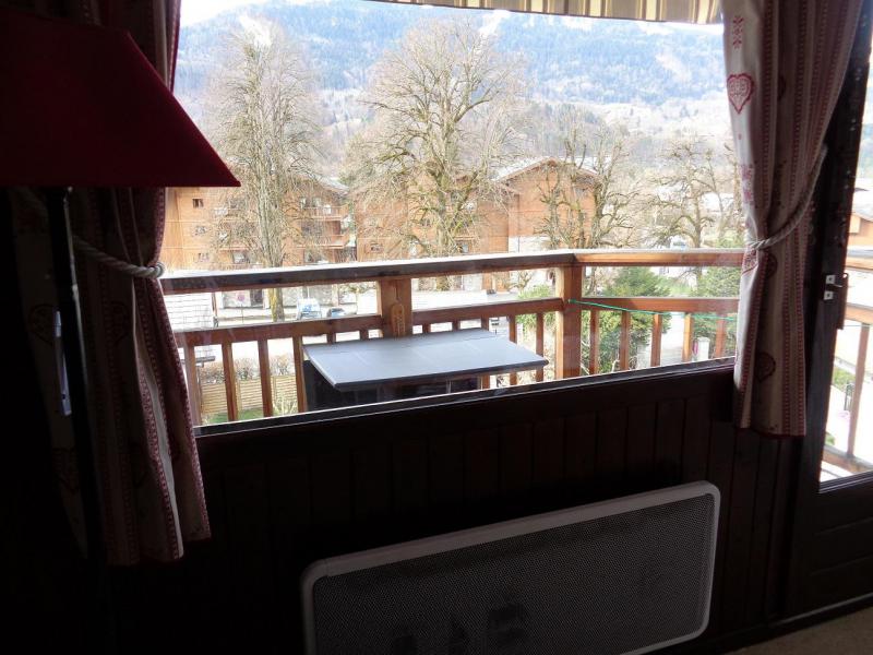 Vacaciones en montaña Estudio para 4 personas - Résidence Béthanie - Samoëns - Terraza