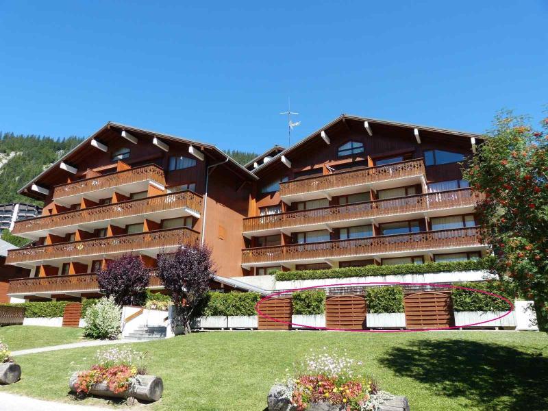 Vacaciones en montaña Apartamento 5 piezas cabina para 8 personas (02) - Résidence Biblos - La Clusaz - Verano