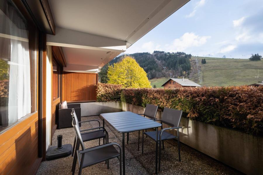 Vacaciones en montaña Apartamento 2 piezas rincón noche 4 personas (12) - Résidence Biblos - La Clusaz - Balcón