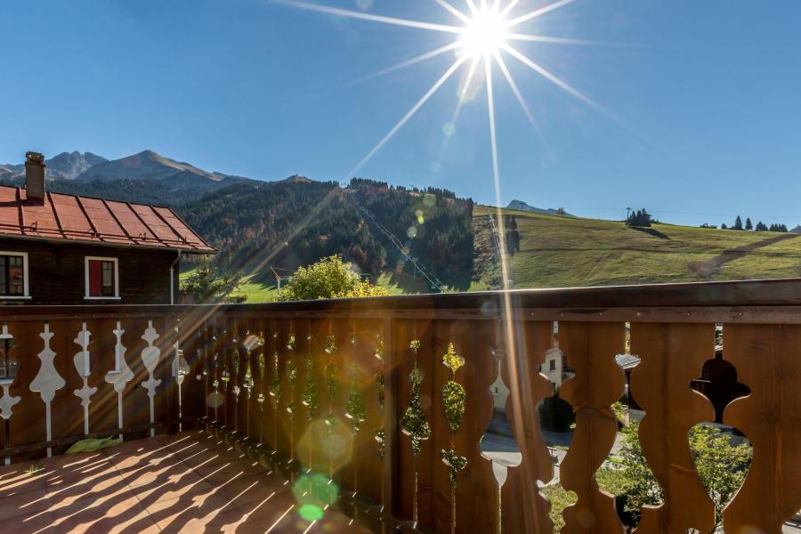 Vacaciones en montaña Apartamento cabina 2 piezas para 5 personas (35) - Résidence Biblos - La Clusaz - Balcón