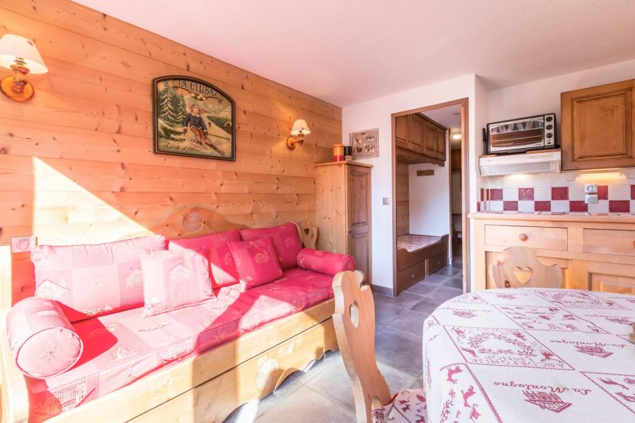 Vacances en montagne Appartement 2 pièces coin montagne 5 personnes (35) - Résidence Biblos - La Clusaz - Séjour