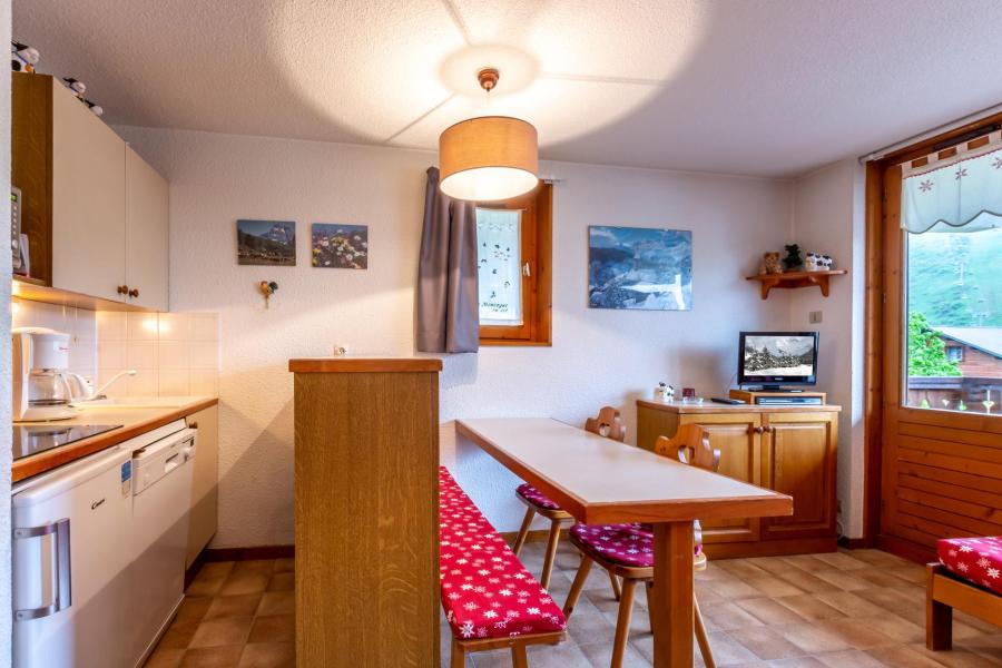 Vacances en montagne Studio cabine 5 personnes (25) - Résidence Biblos - La Clusaz - Séjour