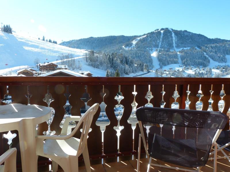 Urlaub in den Bergen Studio Kabine für 5 Personen (25) - Résidence Biblos - La Clusaz - Balkon