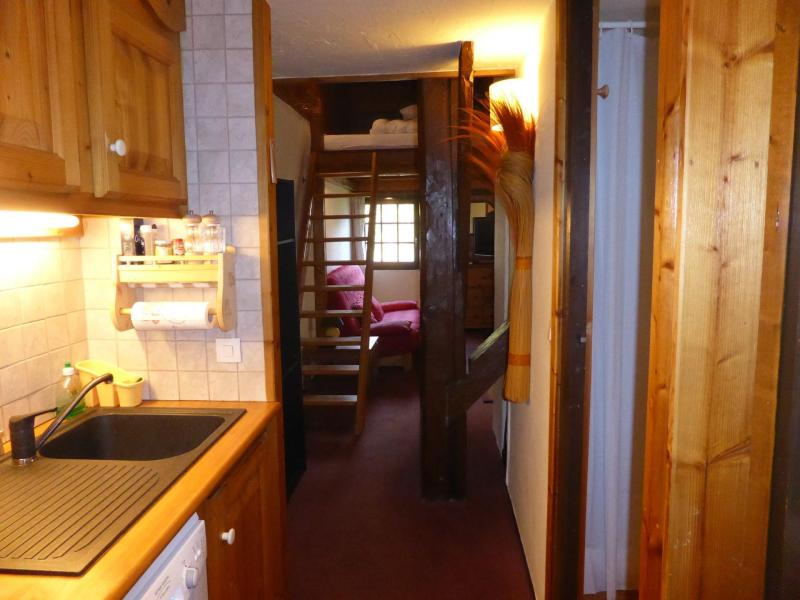 Vacaciones en montaña Estudio mezzanine para 4 personas (4) - Résidence Bionnassay - Les Houches - Cocina