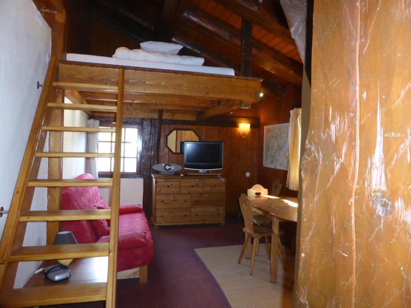 Vakantie in de bergen Studio mezzanine 4 personen (4) - Résidence Bionnassay - Les Houches - Woonkamer