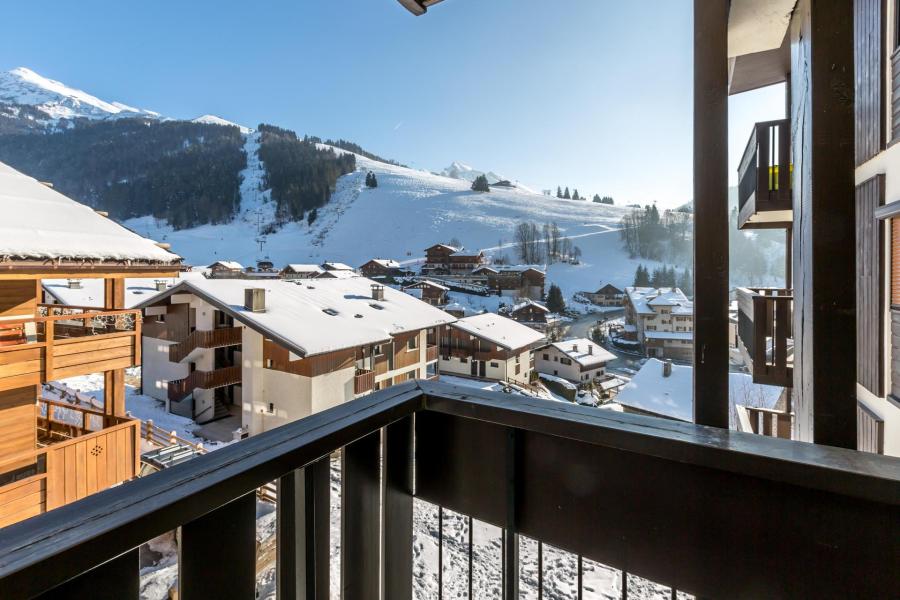 Holiday in mountain resort 3 room apartment 4 people (BISO23) - Résidence Bison - La Clusaz - Balcony