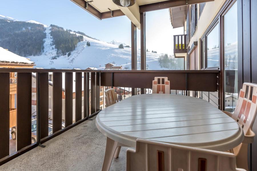 Vacaciones en montaña Apartamento 3 piezas para 4 personas (BISO23) - Résidence Bison - La Clusaz - Balcón