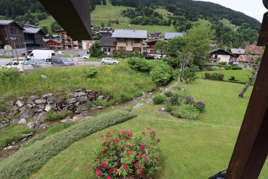 Location au ski Studio 4 personnes - Résidence Bivouac - Les Gets - Extérieur été