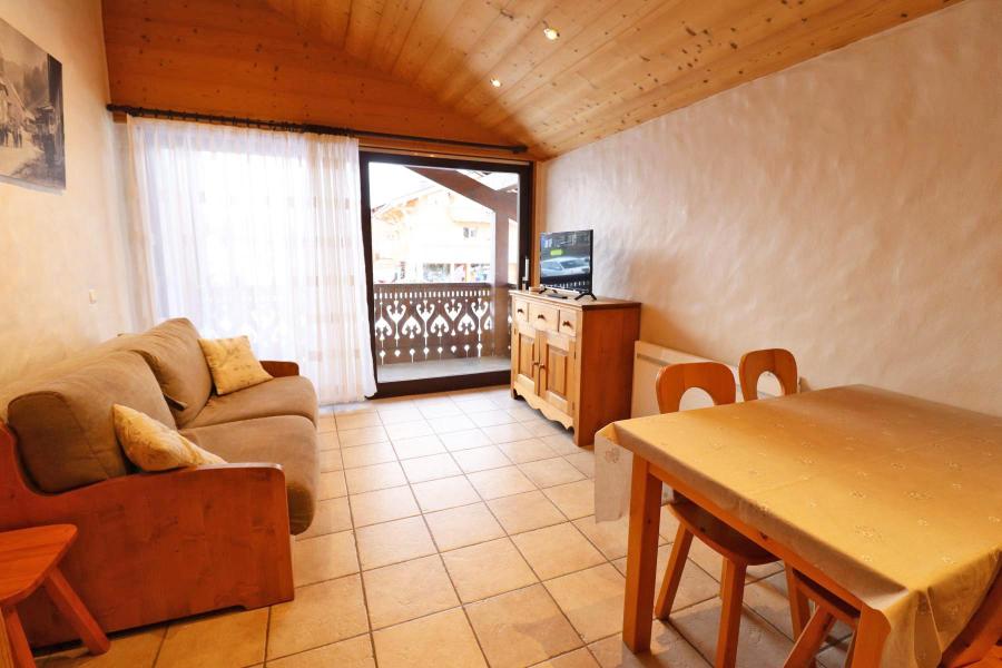 Holiday in mountain resort Studio 4 people - Résidence Bivouac - Les Gets - Living room